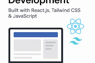 build a responsive react website or component with tailwind CSS