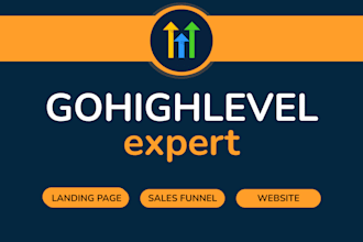 build gohighlevel website or gohighlevel sales funnel