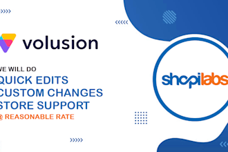 do volusion store updates, fixes, and enhancements