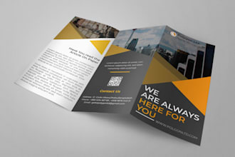 design a professional business brochure