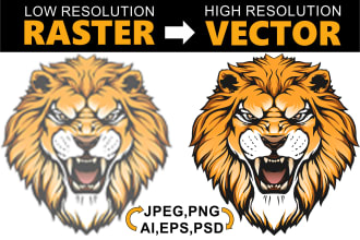 vectorize logo, convert to vector ai, eps, svg, pdf