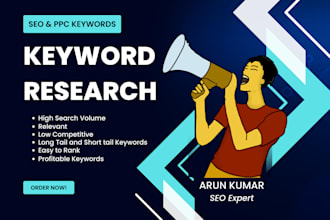 do SEO and PPC keyword research for your business website