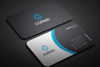 design professional and unique business card design