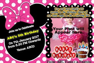 create personalized invitation and greetings