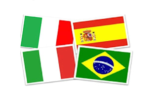 translate  italian to spanish or portuguese 2000 words
