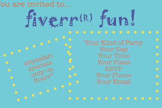 design an event invitation