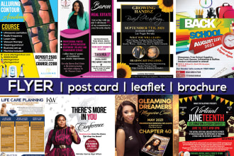 design a flyer, leaflet or brochure for your business