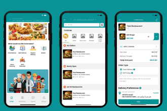develop food delivery system