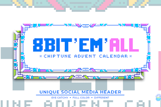 create eye catchy social media banner