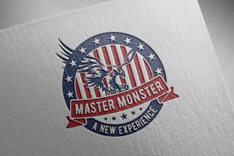 create patriotic and political logo