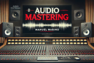 be your audio mixing and vocal engineer for songs, sound effects film game music
