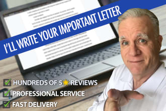 write your personal or business letter
