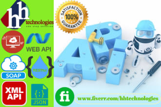do rest, json, xml or web api integration, zapier automation, backend developer