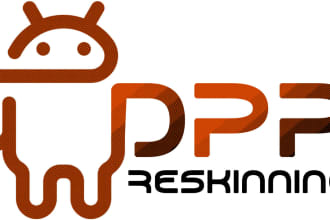 reskin and modify  android app