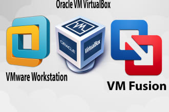 expertly set up and debug the virtual box and vmware workstations