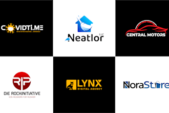 create professional and minimalist  logo for your brand