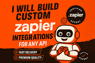 build a custom zapier integration for any API
