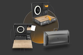create 3d design sketches of your product concepts in 24 hours