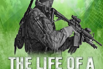 design a professional book cover,createspace,kindle