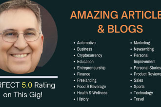 write captivating articles and blogs on any subject