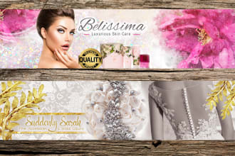 make you an amazing etsy banner or cover photo