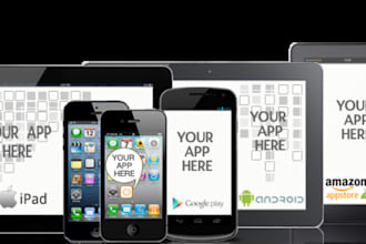 create an Iphone or Ipad or Android app for your Business, Website, Company or Brand
