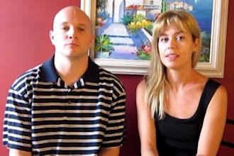 couple spokesperson or product demo
