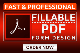 create a fillable PDF form