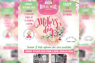 professional event flyer design