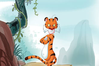 Hot Deals!  illustrate anything as per your requirement