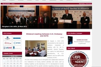 create a Professional and creative website for you
