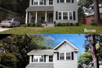 edit and retouch real estate photos professionally