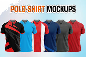 design professional 2d and 3d sportswear mockup for you
