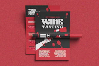 design a clean modern professional flyer