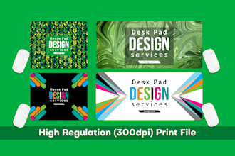 lmouse pad, mat pad, desk pad design
