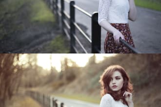 add remove people, edit, adjust lighting  and color grading
