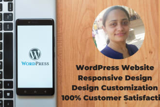 create professional responsive wordpress website