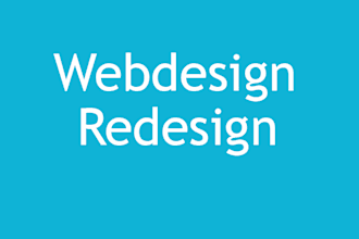 redesign your wordpress website using elementor or avada
