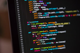 develop python web, python desktop app, python scrapping