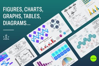 draw charts, diagrams, flow charts, figures, tables