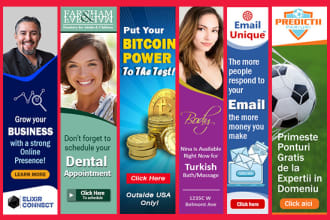create amazing animated gif banner ad