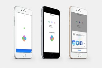develop a stylish ios app in swift swiftui or objective c
