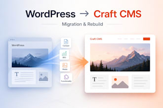 do your wordpress website migrated to craft cms