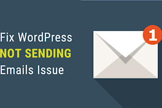 fix wordpress not sending emails issue