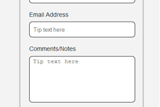 create fancy Contact form