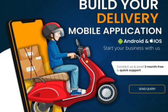 do flutter mobile app development and custom UI design