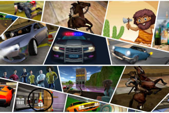 develop your unity game for mobile, PC and web