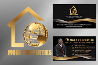 design luxury and modern real estate logo
