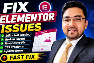 fix elementor issues, bugs, errors and responsive problems