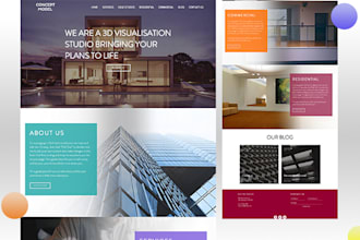 design attention grabbing wix website